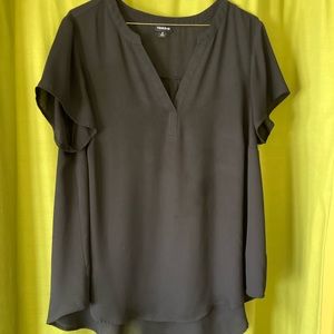 Breezy Torrid Tunic, Size 0 (12-14)